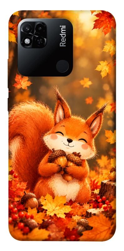 Чехол itsPrint Осіннє білченя для Xiaomi Redmi 10A, животные, купить оптом с доставкой