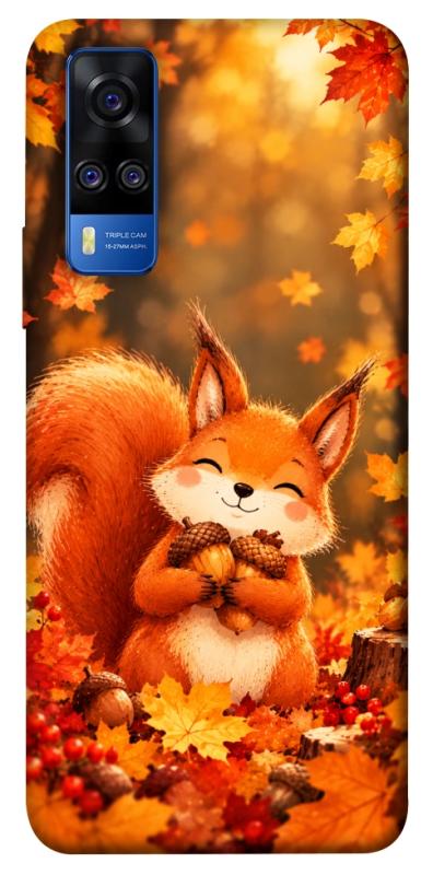 Чохол itsPrint Осіннє білченя для Vivo Y51a, тварини, купити оптом з доставкою