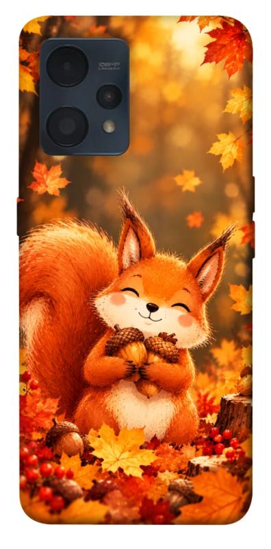 Чехол itsPrint Осіннє білченя для Realme 9 4G / 9 Pro+, животные, купить оптом с доставкой