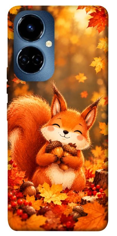 Чехол itsPrint Осіннє білченя для TECNO Camon 19 (CI6n) / 19 Pro (CI8n), животные, купить оптом с доставкой