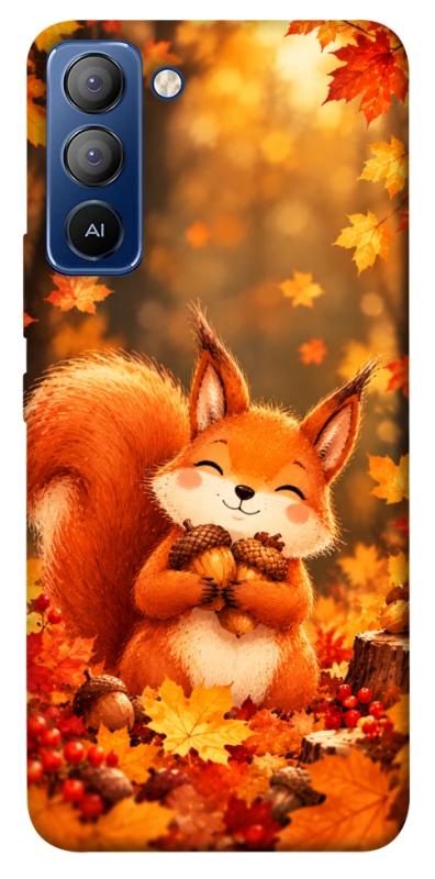 Чехол itsPrint Осіннє білченя для TECNO Pop 5 LTE, животные, купить оптом с доставкой