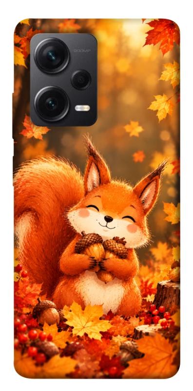 Чехол itsPrint Осіннє білченя для Xiaomi Redmi Note 12 Pro+ 5G, животные, купить оптом с доставкой