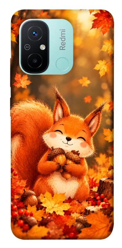 Чехол itsPrint Осіннє білченя для Xiaomi Redmi 12C, животные, купить оптом с доставкой