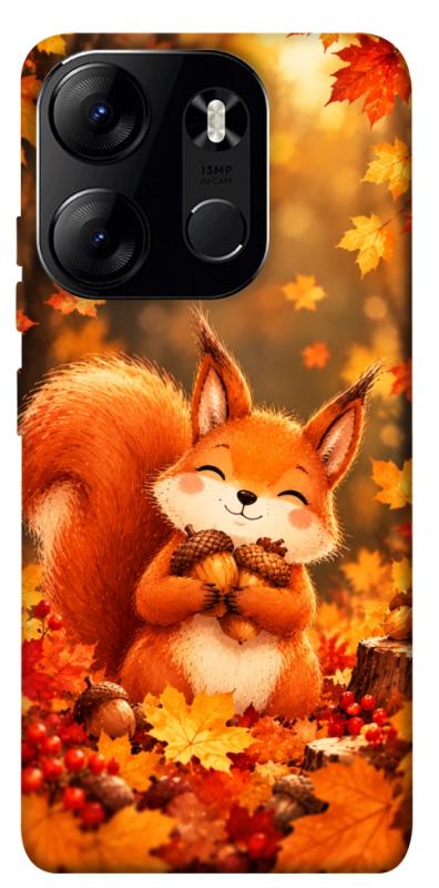 Чехол itsPrint Осіннє білченя для Tecno Spark Go 2023, животные, купить оптом с доставкой