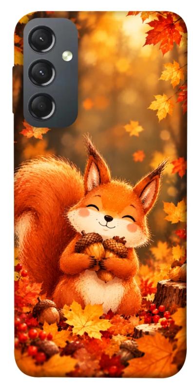Чехол itsPrint Осіннє білченя для Samsung Galaxy A24 4G, животные, купить оптом с доставкой