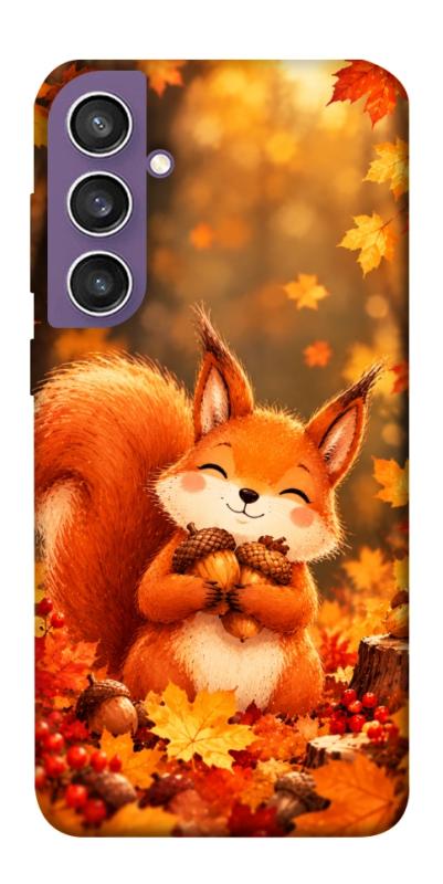 Чехол itsPrint Осіннє білченя для Samsung Galaxy S23 FE, животные, купить оптом с доставкой