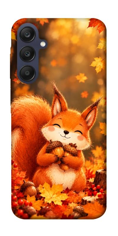 Чехол itsPrint Осіннє білченя для Samsung Galaxy A25 5G, животные, купить оптом с доставкой