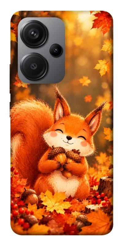 Чехол itsPrint Осіннє білченя для Xiaomi Redmi Note 13 Pro+, животные, купить оптом с доставкой