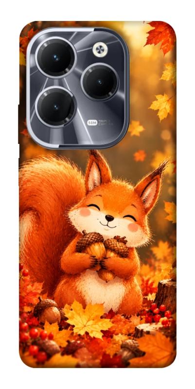 Чохол itsPrint Осіннє білченя для Infinix Hot 40, тварини, купити оптом з доставкою