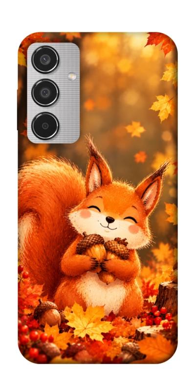 Чехол itsPrint Осіннє білченя для Samsung Galaxy M35 5G, животные, купить оптом с доставкой