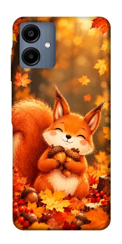 Чехол itsPrint Осіннє білченя для Samsung Galaxy A06, животные, купить оптом с доставкой