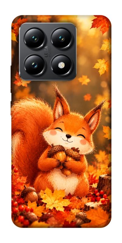 Чехол itsPrint Осіннє білченя для Xiaomi 14T, животные, купить оптом с доставкой