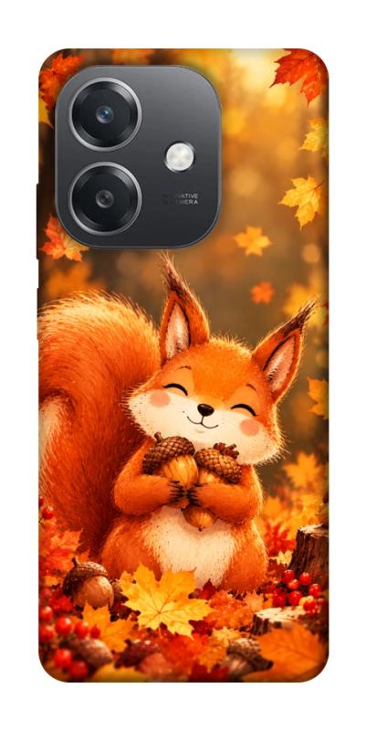 Чехол itsPrint Осіннє білченя для Oppo A3 4G, животные, купить оптом с доставкой