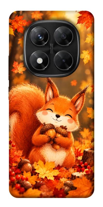 Чехол itsPrint Осіннє білченя для Xiaomi Redmi Note 14 Pro 5G, животные, купить оптом с доставкой