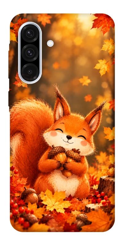 Чехол itsPrint Осіннє білченя для Samsung Galaxy A56 5G, животные, купить оптом с доставкой