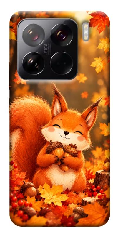 Чехол itsPrint Осіннє білченя для Xiaomi 15 Pro, животные, купить оптом с доставкой