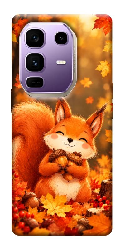 Чехол itsPrint Осіннє білченя для Infinix Note 50 Pro+, животные, купить оптом с доставкой
