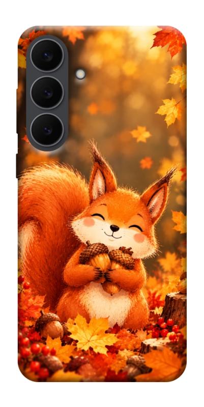 Чехол itsPrint Осіннє білченя для Samsung Galaxy S25 FE, животные, купить оптом с доставкой