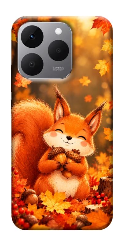 Чехол itsPrint Осіннє білченя для Realme 15T, животные, купить оптом с доставкой
