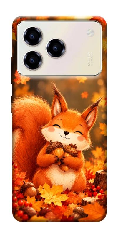 Чехол itsPrint Осіннє білченя для ZTE Blade A76, животные, купить оптом с доставкой