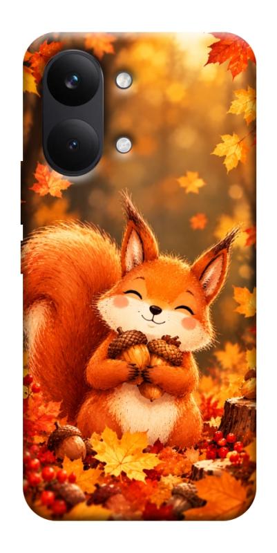 Чехол itsPrint Осіннє білченя для Xiaomi Poco X8 Pro Max, животные, купить оптом с доставкой