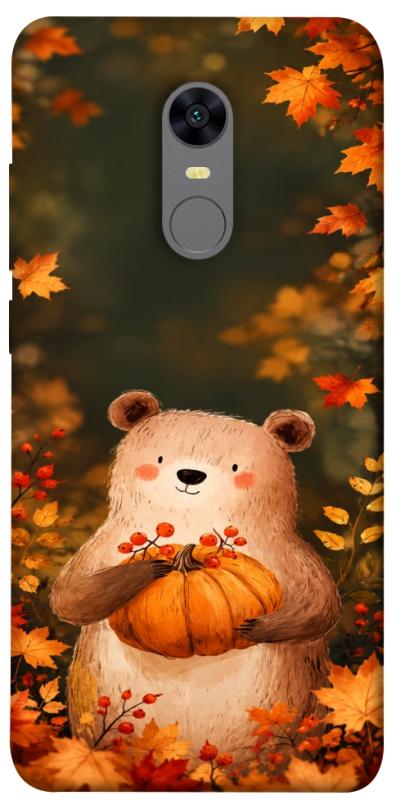 Чехол itsPrint Осінній ведмежа для Xiaomi Redmi 5 Plus / Redmi Note 5 (Single Camera), животные, купить оптом с доставкой