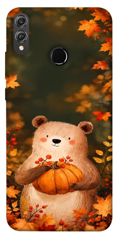 Чехол itsPrint Осінній ведмежа для Huawei Honor 8X, животные, купить оптом с доставкой