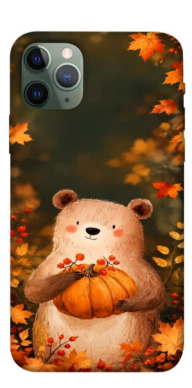 Чохол itsPrint Осінній ведмежа для Apple iPhone 11 Pro (5.8"), тварини, купити оптом з доставкою