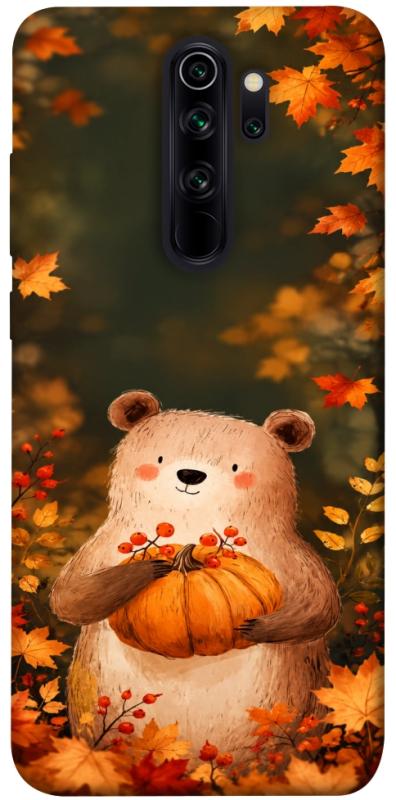 Чехол itsPrint Осінній ведмежа для Xiaomi Redmi Note 8 Pro, животные, купить оптом с доставкой