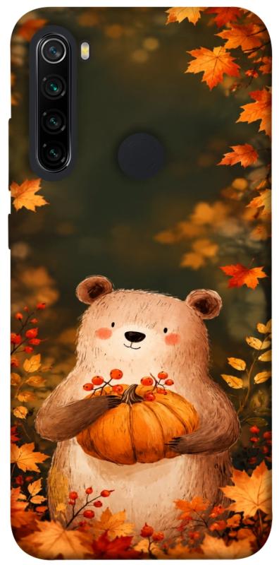Чехол itsPrint Осінній ведмежа для Xiaomi Redmi Note 8, животные, купить оптом с доставкой
