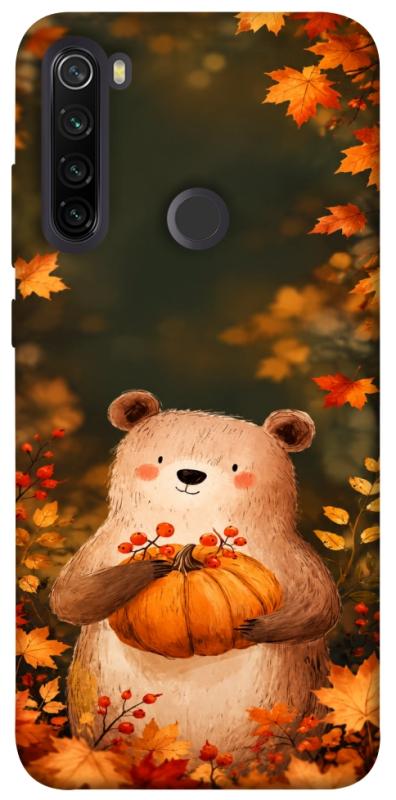 Чехол itsPrint Осінній ведмежа для Xiaomi Redmi Note 8T, животные, купить оптом с доставкой