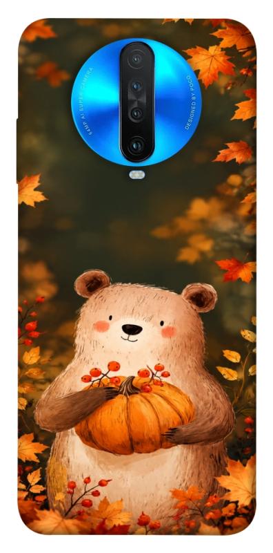 Чехол itsPrint Осінній ведмежа для Xiaomi Redmi K30, животные, купить оптом с доставкой