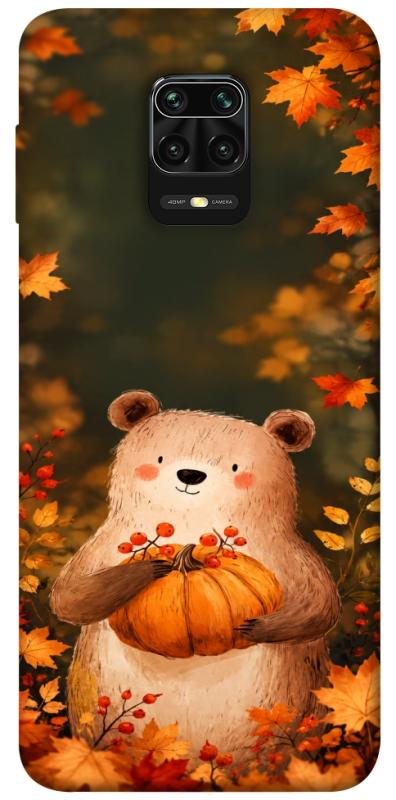 Чехол itsPrint Осінній ведмежа для Xiaomi Redmi Note 9s / Note 9 Pro / Note 9 Pro Max, животные, купить оптом с доставкой