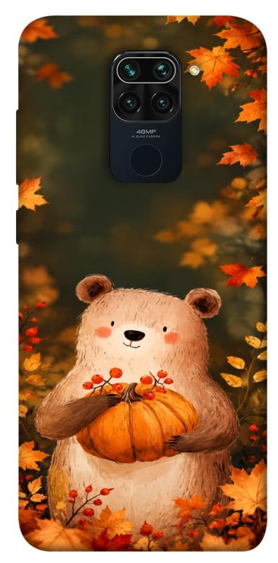 Чехол itsPrint Осінній ведмежа для Xiaomi Redmi Note 9 / Redmi 10X, животные, купить оптом с доставкой