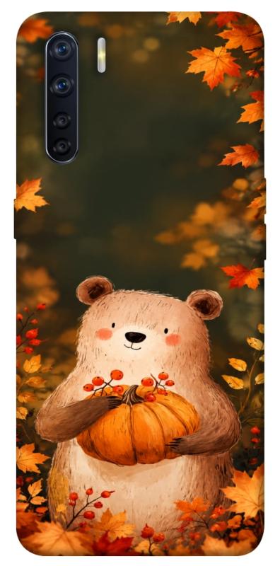Чехол itsPrint Осінній ведмежа для Oppo A91, животные, купить оптом с доставкой