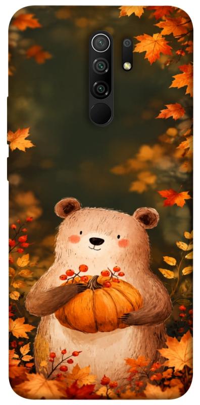 Чехол itsPrint Осінній ведмежа для Xiaomi Redmi 9, животные, купить оптом с доставкой