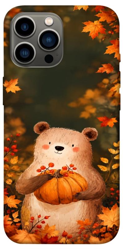 Чехол itsPrint Осінній ведмежа для Apple iPhone 12 Pro Max (6.7"), животные, купить оптом с доставкой