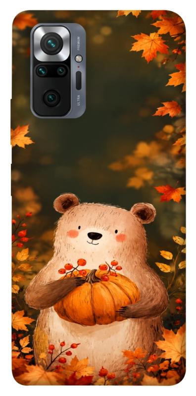 Чехол itsPrint Осінній ведмежа для Xiaomi Redmi Note 10 Pro, животные, купить оптом с доставкой