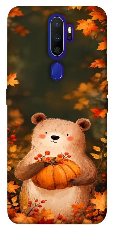 Чехол itsPrint Осінній ведмежа для Oppo A5 (2020) / Oppo A9 (2020), животные, купить оптом с доставкой