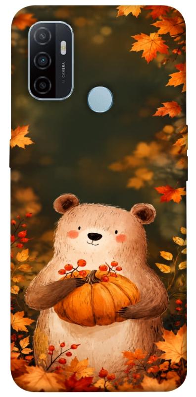 Чехол itsPrint Осінній ведмежа для Oppo A53 / A32 / A33, животные, купить оптом с доставкой