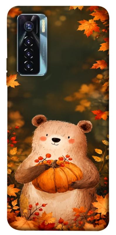 Чохол itsPrint Осінній ведмежа для TECNO Camon 17 Pro, тварини, купити оптом з доставкою
