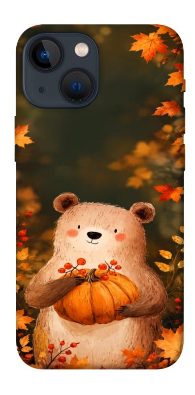 Чехол itsPrint Осінній ведмежа для Apple iPhone 13 mini (5.4"), животные, купить оптом с доставкой
