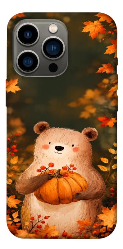 Чехол itsPrint Осінній ведмежа для Apple iPhone 13 Pro (6.1"), животные, купить оптом с доставкой