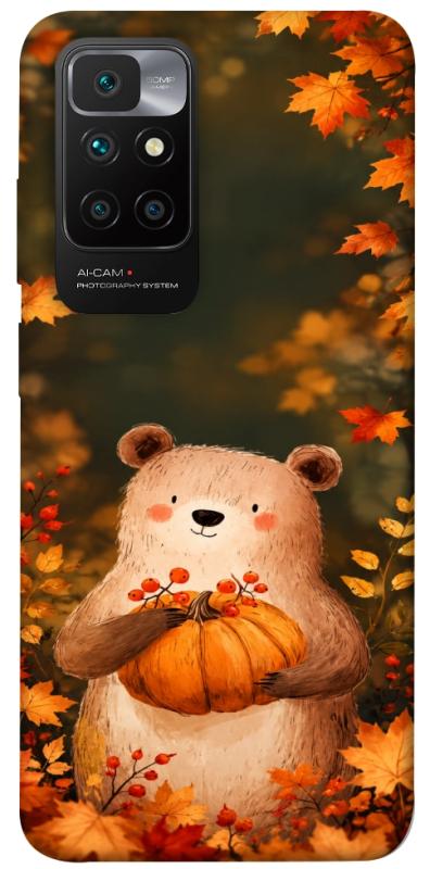 Чехол itsPrint Осінній ведмежа для Xiaomi Redmi 10, животные, купить оптом с доставкой