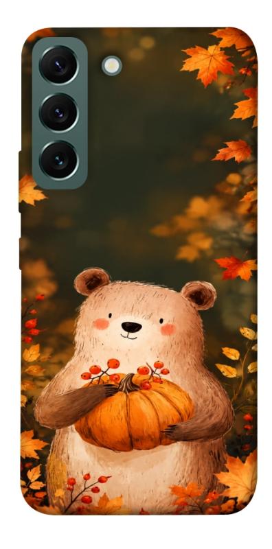 Чехол itsPrint Осінній ведмежа для Samsung Galaxy S22, животные, купить оптом с доставкой