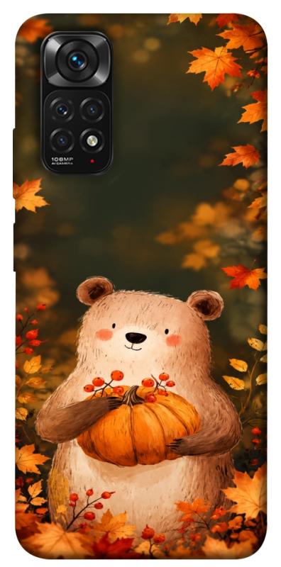Чехол itsPrint Осінній ведмежа для Xiaomi Redmi Note 11 (Global) / Note 11S, животные, купить оптом с доставкой