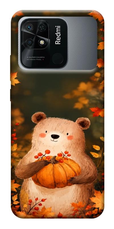 Чехол itsPrint Осінній ведмежа для Xiaomi Redmi 10C, животные, купить оптом с доставкой