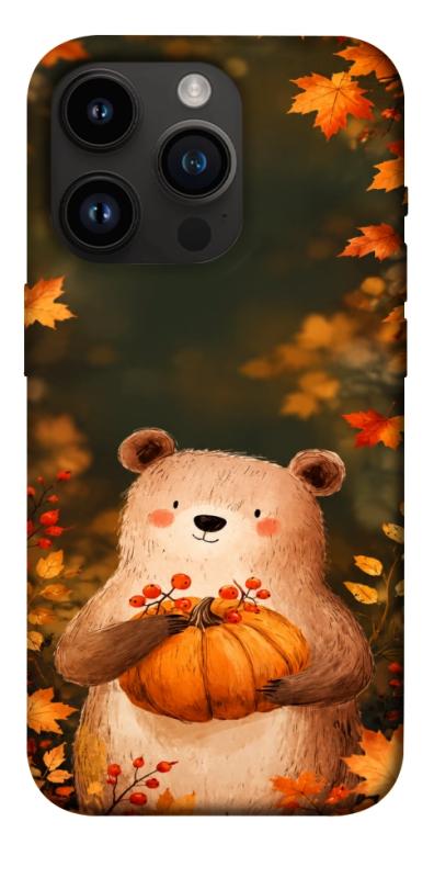Чехол itsPrint Осінній ведмежа для Apple iPhone 14 Pro (6.1"), животные, купить оптом с доставкой