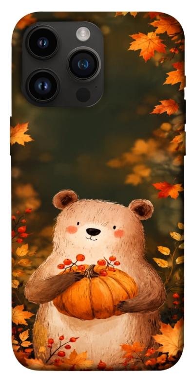 Чехол itsPrint Осінній ведмежа для Apple iPhone 14 Pro Max (6.7"), животные, купить оптом с доставкой