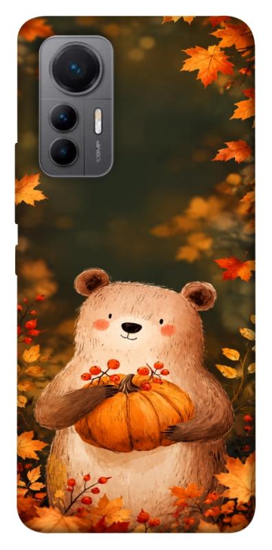 Чохол itsPrint Осінній ведмежа для Xiaomi 12 Lite, тварини, купити оптом з доставкою